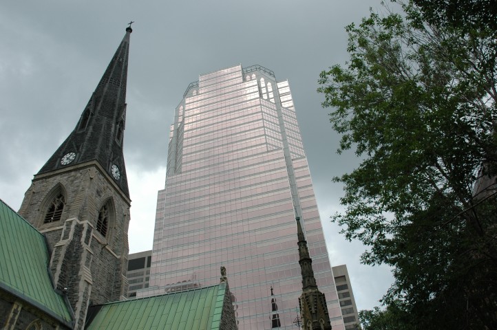 Old meets New here in Montr&eacute;al